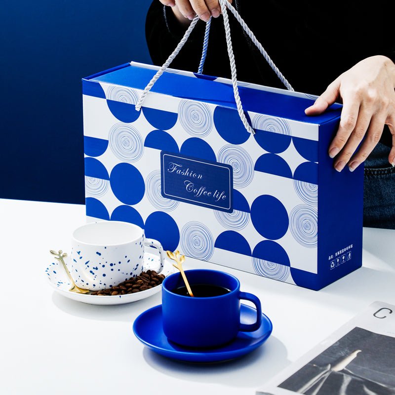 Azure Luxe Coffee Set - Auranest Home