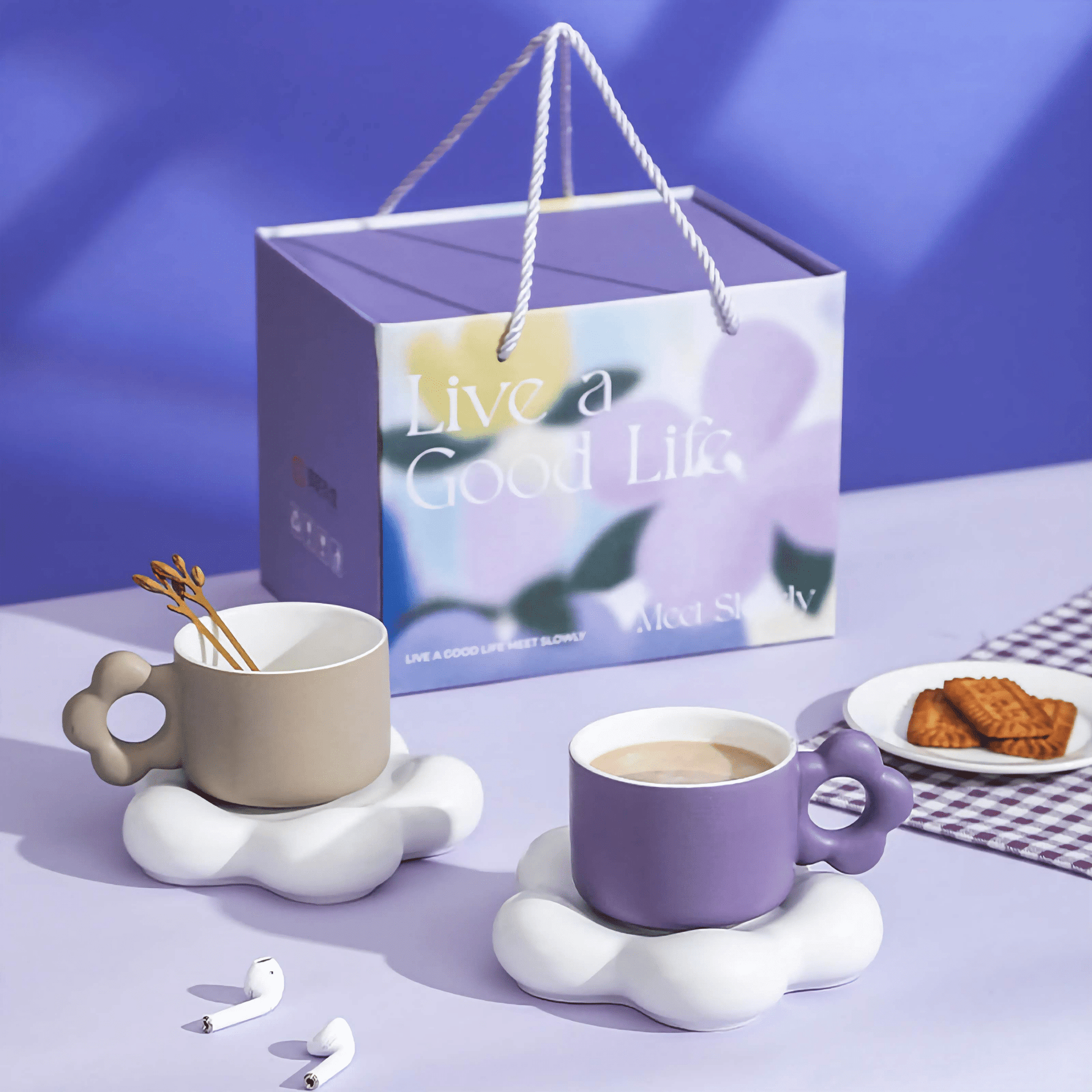 Cloud Mug Set - Auranest Home